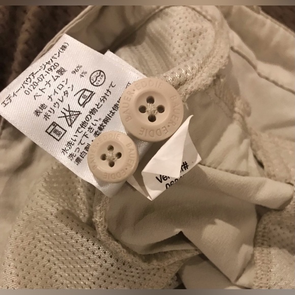 Eddie Bauer Women’s Cream Khaki Outdoor Capri-able Adventure Pants - 10 - Picture 11 of 13
